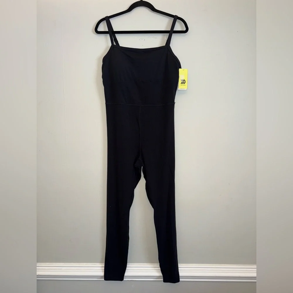 NWT ALL IN MOTION Women’s everyday soft active jumpsuits black sz XS S M L XL✨ - Picture 3 of 10